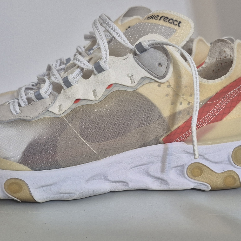 Nike React Element 55 Lightweight Runner - Cream/… - image 1